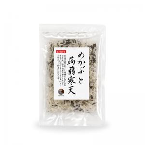 めかぶと蒟蒻寒天 30g(15g×2袋) メール便